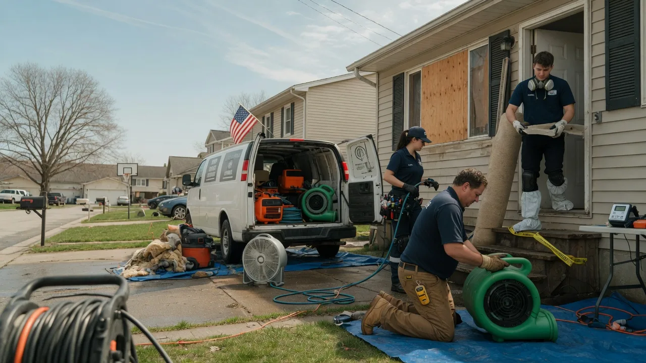 Water Damage Restoration in Alexandria, MO near me